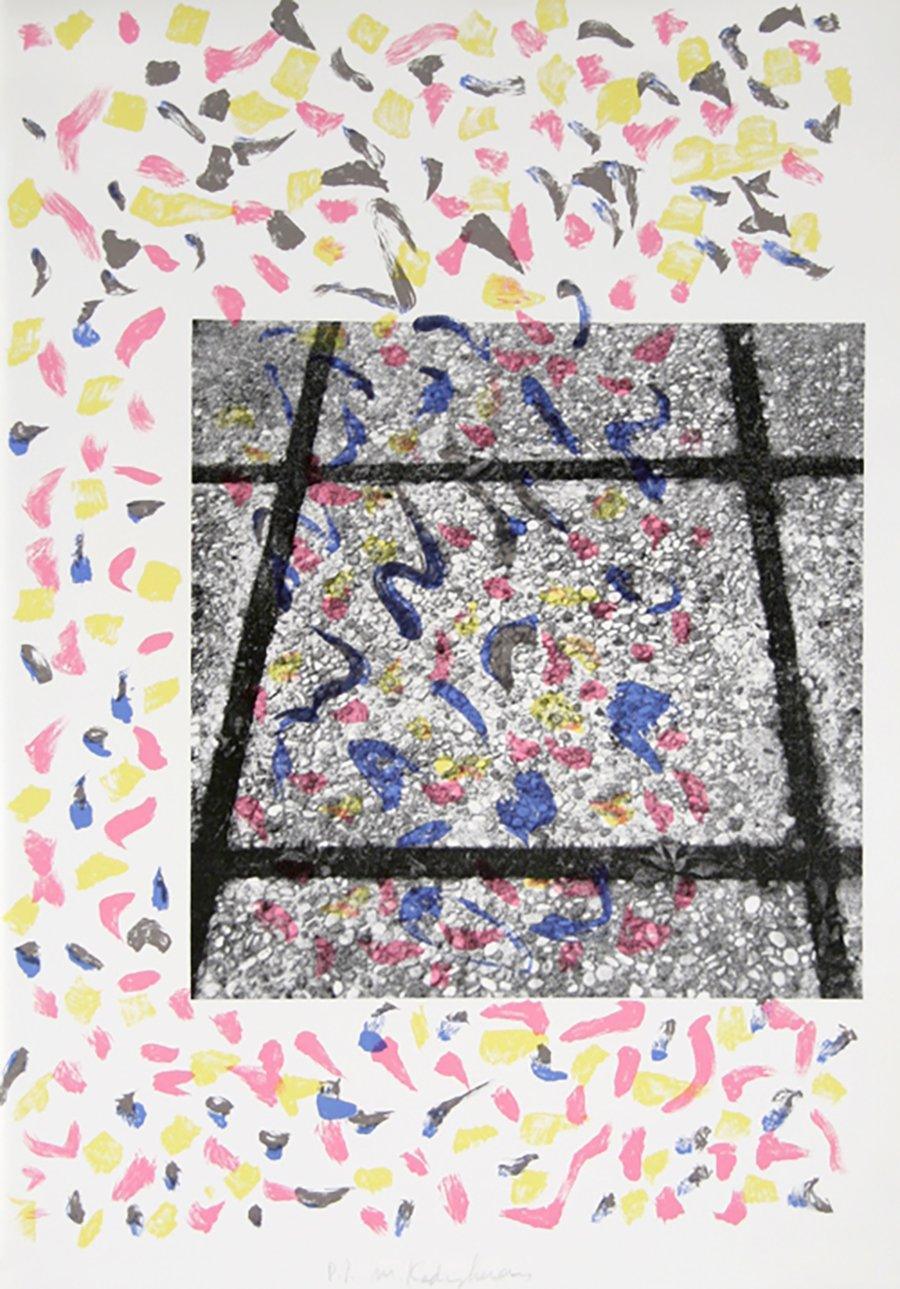 Confetti Tiles Screenprint | Menashe Kadishman,{{product.type}}