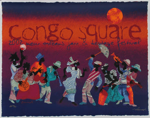 Congo Square Screenprint | James Denmark,{{product.type}}