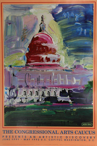 Congressional Arts Caucus Poster | Peter Max,{{product.type}}