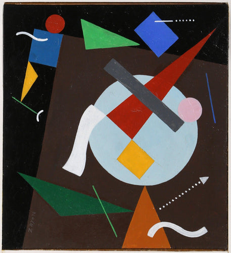 Construction Composition (After Kandinsky) Oil | Seymour Zayon,{{product.type}}