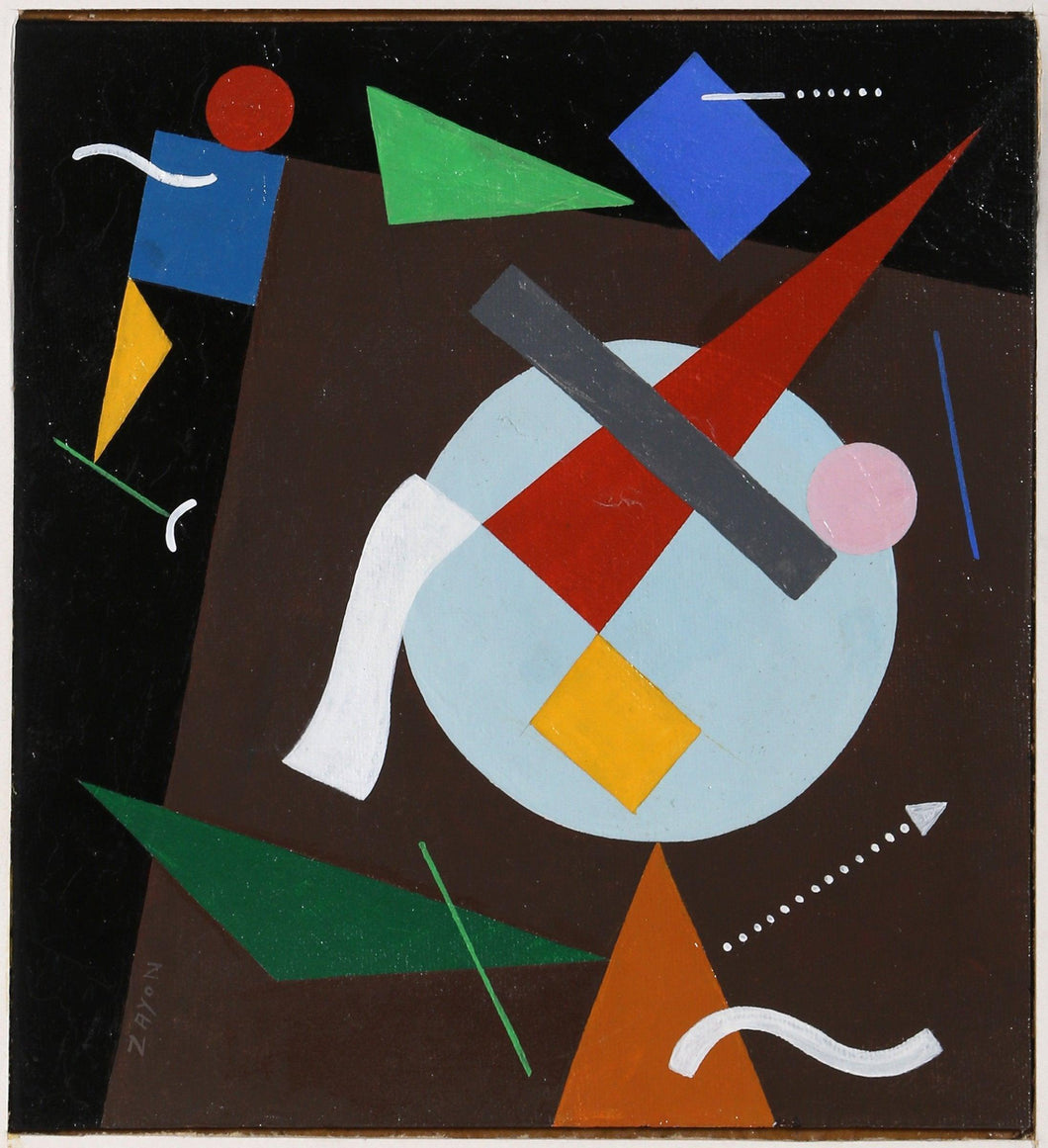 Construction Composition (After Kandinsky) Oil | Seymour Zayon,{{product.type}}