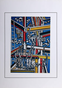 Construction Workers Poster | Fernand Leger,{{product.type}}