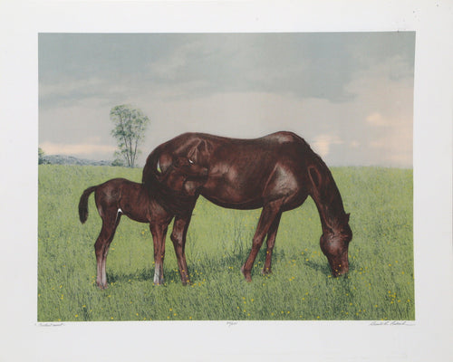 Contentment Lithograph | Gerald Lubeck,{{product.type}}