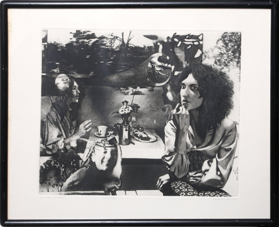 Conversation, Meditation Etching | David Bumbeck,{{product.type}}