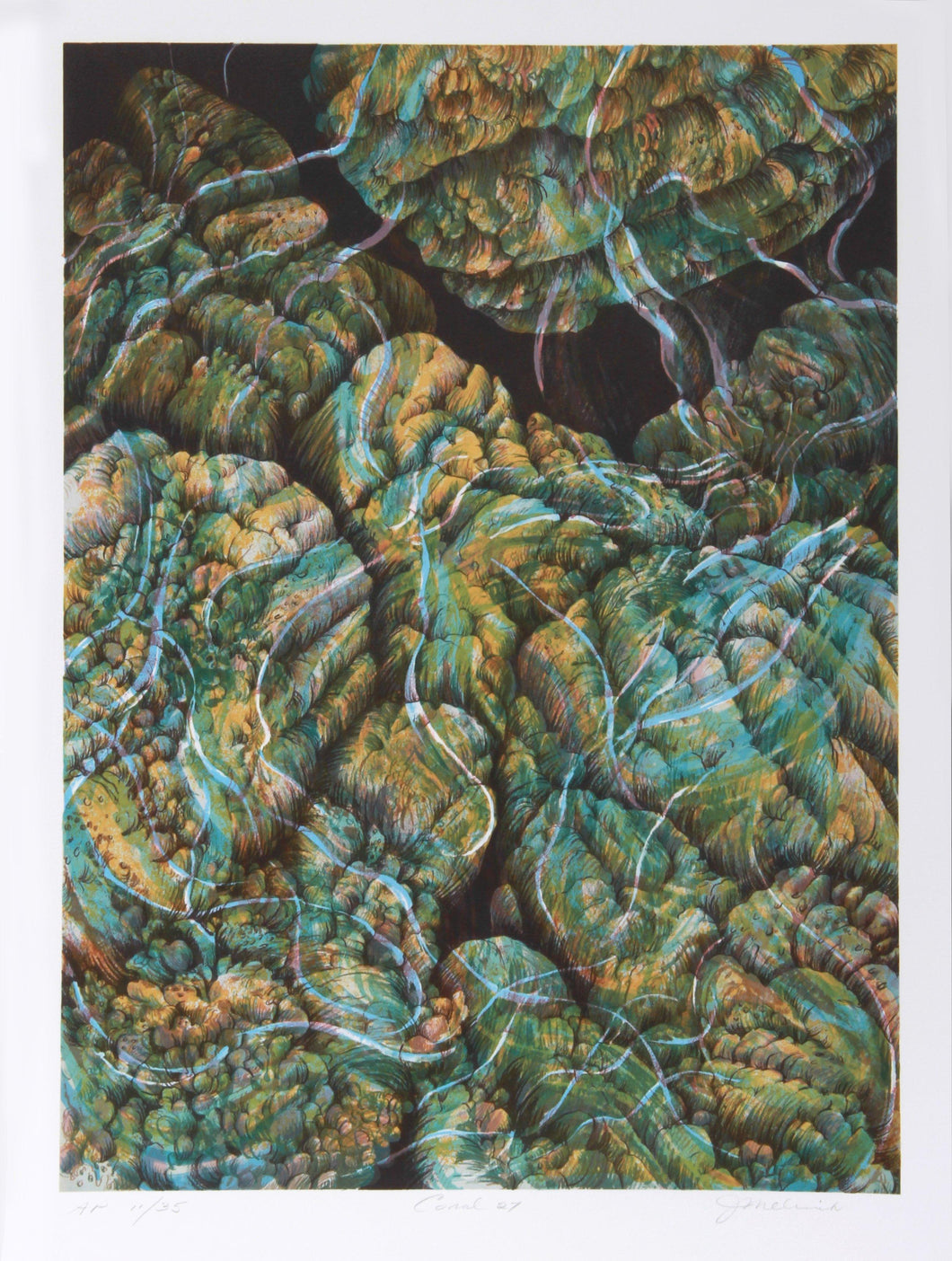 Coral 27 Lithograph | Joan Melnick,{{product.type}}