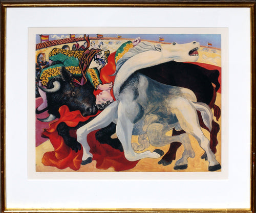 Corrida la Mort du Torero Lithograph | Pablo Picasso,{{product.type}}
