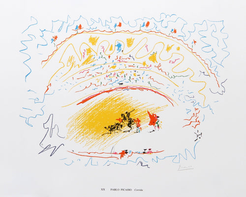 Corrida Poster | Pablo Picasso,{{product.type}}