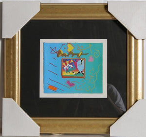 Cosmic Runner Mixed Media | Peter Max,{{product.type}}