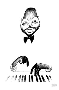 Count Basie Lithograph | Al Hirschfeld,{{product.type}}