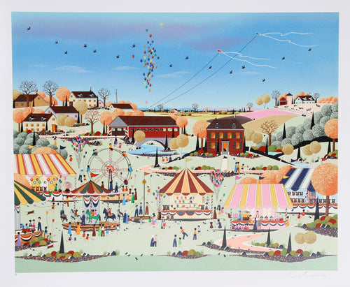 Country Fair Screenprint | Nicky Watanabe,{{product.type}}