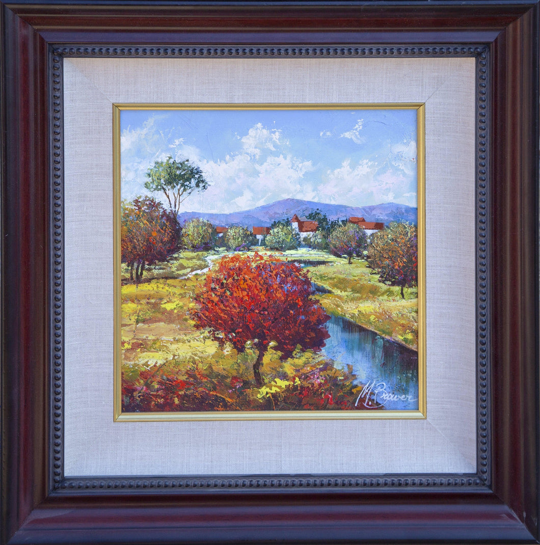 Country River Oil | Unknown Artist,{{product.type}}