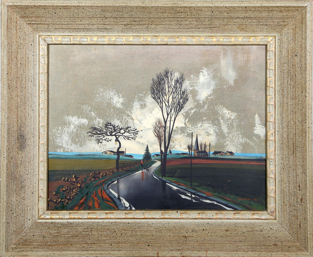 Country Road Mixed Media | Unknown Artist,{{product.type}}