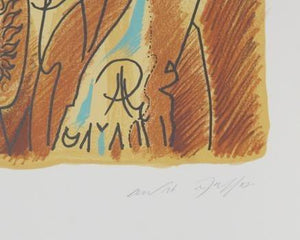 Couple Alchimique from Je Reve Portfolio Lithograph | Andre Masson,{{product.type}}