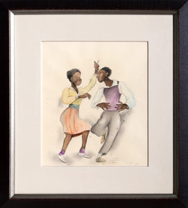 Couple Dancing Watercolor | Charles Alston,{{product.type}}