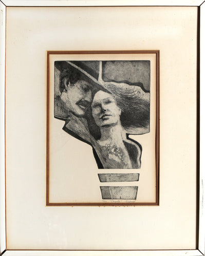 Couple Etching | Dale Rayburn,{{product.type}}