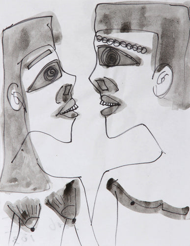 Couple I (103) Watercolor | Kyu Sun Ariola,{{product.type}}