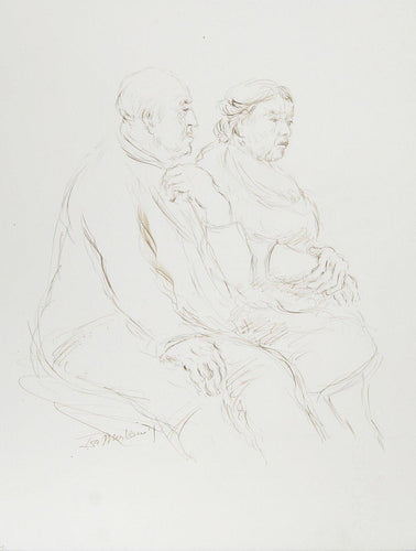 Couple - II Ink | Ira Moskowitz,{{product.type}}