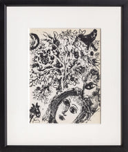 Couple in Front of Tree Lithograph | Marc Chagall,{{product.type}}