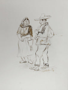 Couple in Mexico - I Ink | Ira Moskowitz,{{product.type}}