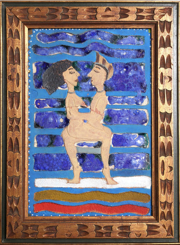 Couple Making Waves Mixed Media | Toledo,{{product.type}}