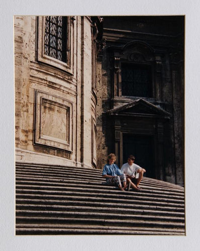 Couple on Stairs Color | Theodore Cohen,{{product.type}}