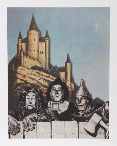 Courage - Wizard of Oz Lithograph | Robert Anderson,{{product.type}}