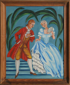 Courting Couple Oil | Jennie Novik,{{product.type}}