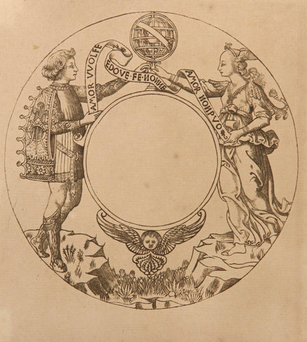 Couvercle ou Fond de Boite Etching | Baccio Baldini,{{product.type}}