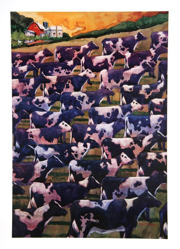 Cow Pasture Poster | M. Mohr,{{product.type}}