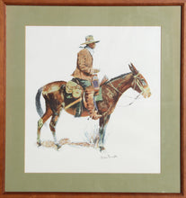 Cowboy on Horse Poster | Frederic Remington,{{product.type}}