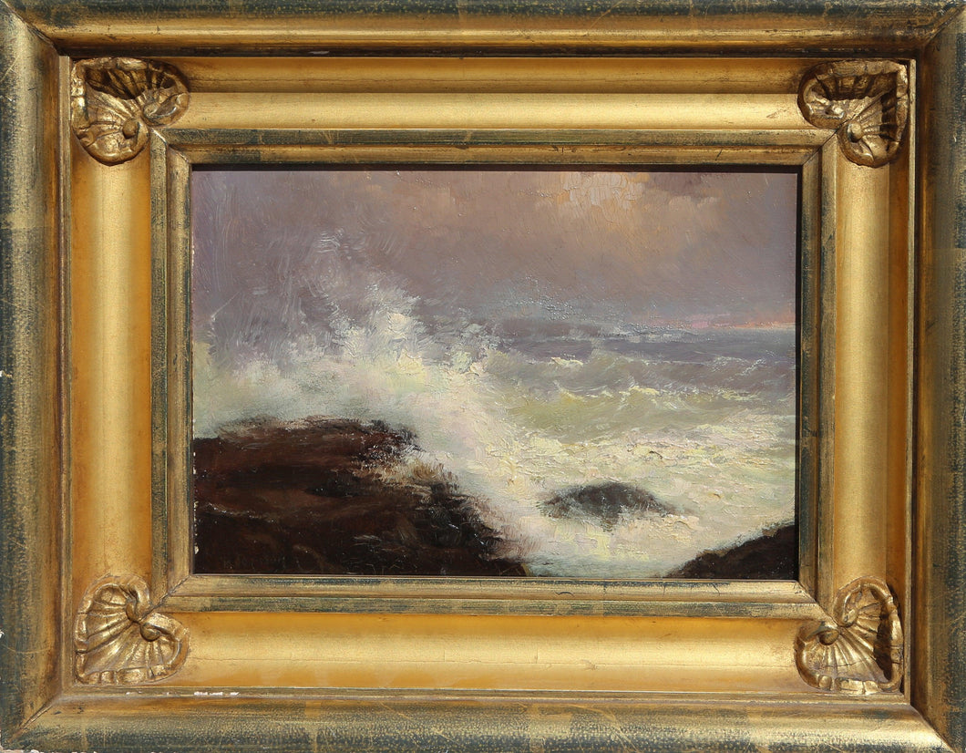 Crashing Waves (Seascape) Oil | Marshall Johnson,{{product.type}}