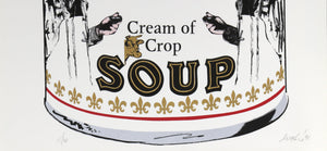 Cream of Crop - Campbell's Soup (Warhol Chef) Screenprint | Michael McKenzie,{{product.type}}