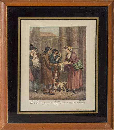 Cries of London Poster | Francis Wheatley,{{product.type}}