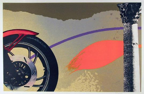 Crimson Beau Screenprint | Michael Knigin,{{product.type}}