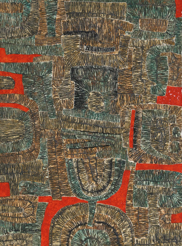 Crowd of Shadows Etching | K.B. Hwang,{{product.type}}