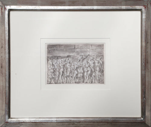 Crowd Protesting in New York Ink | Unknown Artist,{{product.type}}