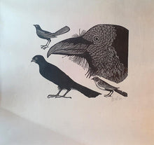 Crows Woodcut | Leonard Baskin,{{product.type}}
