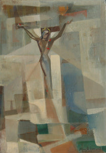 Crucifixion (36) Oil | John F. Leonard,{{product.type}}