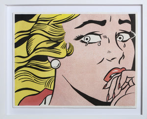 Crying Girl (C. II. 1) Offset Lithograph | Roy Lichtenstein,{{product.type}}
