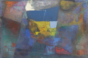 Cubist Abstract I Oil | Miriam Bromberg,{{product.type}}