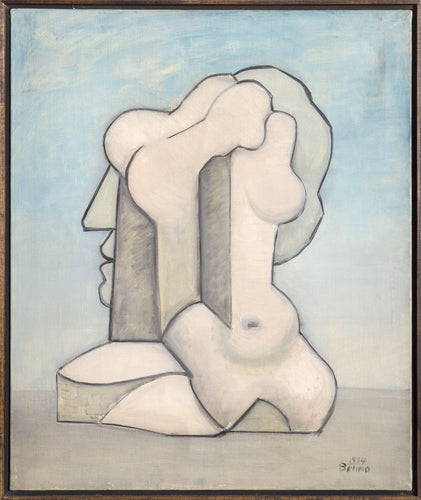 Cubist Bust Oil | Benjamin Benno,{{product.type}}