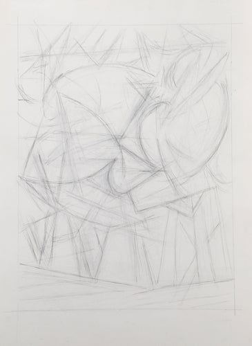 Cubist Forest Pencil | Unknown Artist,{{product.type}}