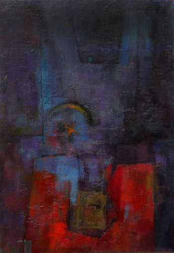 Cubist Purple Nude Oil | Miriam Bromberg,{{product.type}}