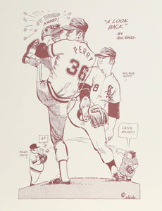 Cy Young Award (Gaylord Perry and Wilbur Wood) from A Look Back portfolio Lithograph | Bill Gallo,{{product.type}}