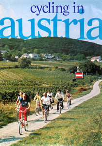 Cycling in Austria Poster | Travel Poster,{{product.type}}