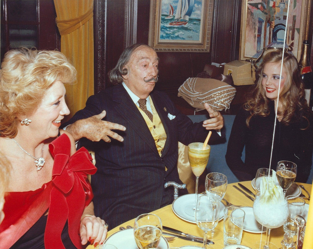 Dali Gesturing I from Salvador Dali's Birthday Party Color | Stanley Einzig,{{product.type}}
