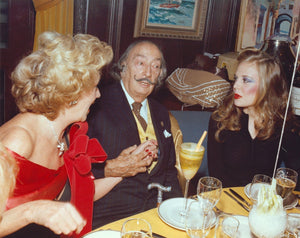 Dali Holding Hands from Salvador Dali's Birthday Party Color | Stanley Einzig,{{product.type}}