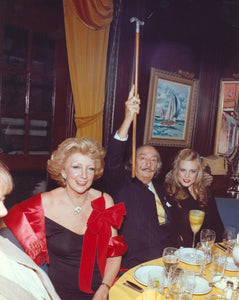 Dali Posing with Cane II from Salvador Dali's Birthday Party Color | Stanley Einzig,{{product.type}}