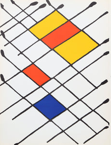 Damier from Derriere Le Miroir Lithograph | Alexander Calder,{{product.type}}