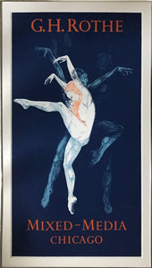 Dance Bejart etching | Gatja Helgart Rothe,{{product.type}}